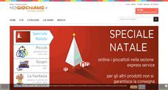 Desktop Screenshot of noigiochiamo.it