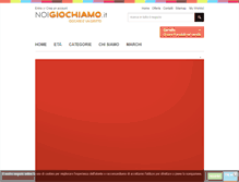 Tablet Screenshot of noigiochiamo.it